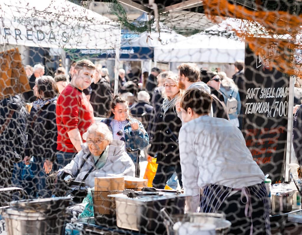 Crowds at an EAT Festival